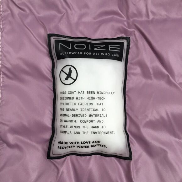 Noize Women Rhea Puffer Vest Size XL Mauve Recycled Water Resistant Ethical NEW - Picture 15 of 16